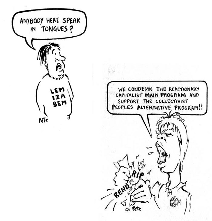 Speaking in Tongues, Alternative Fandom